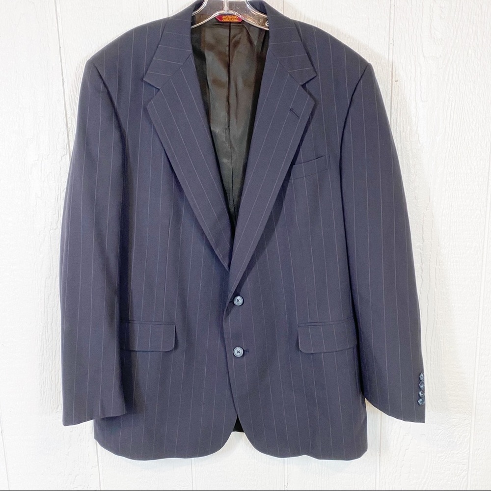 Mens Corbin Navy Blue Blazer Jacket